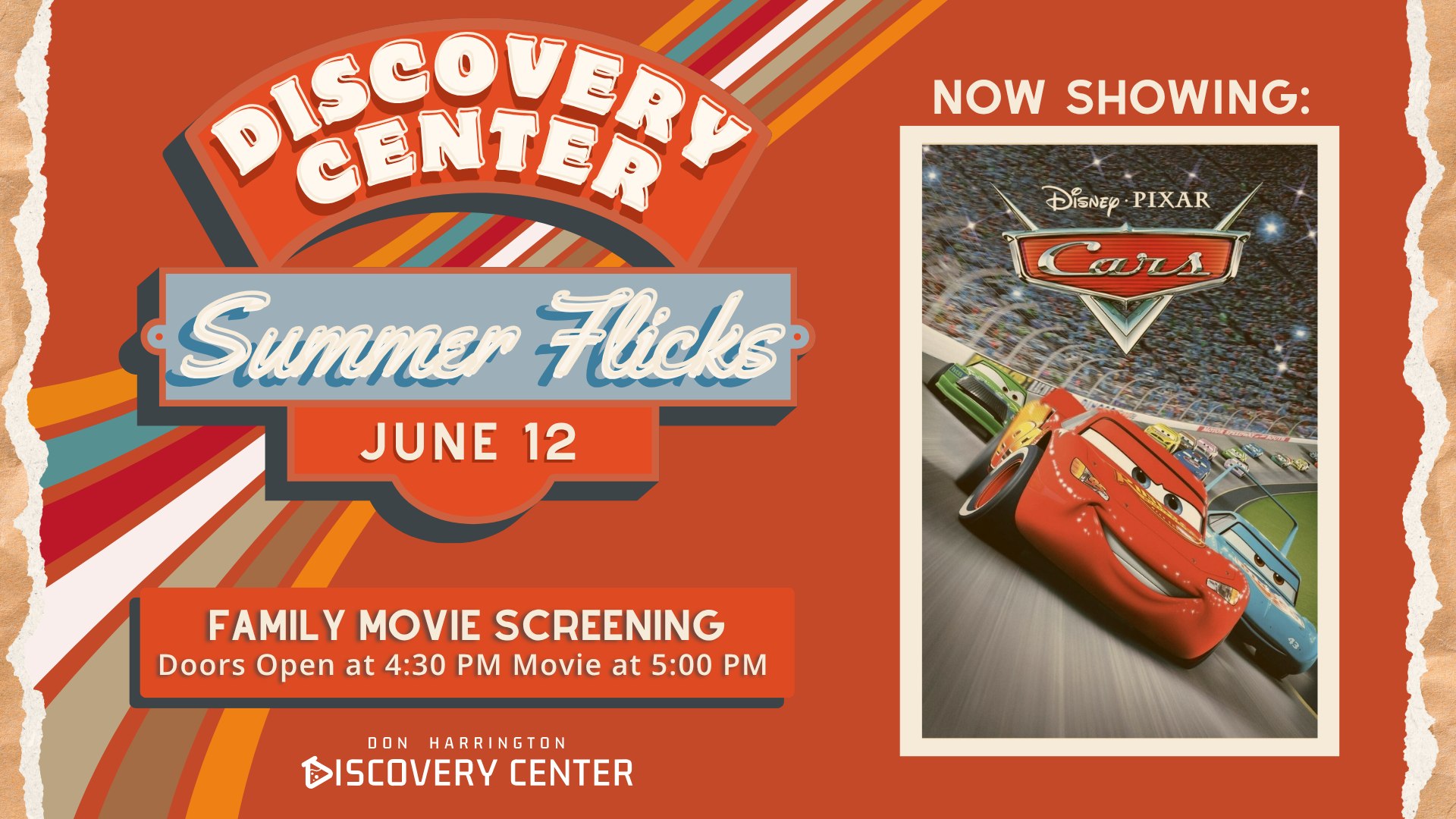 DHDC Summer Flicks – Cars